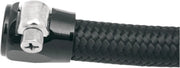 Goodridge Finisher Slangeende - Sort Aluminium