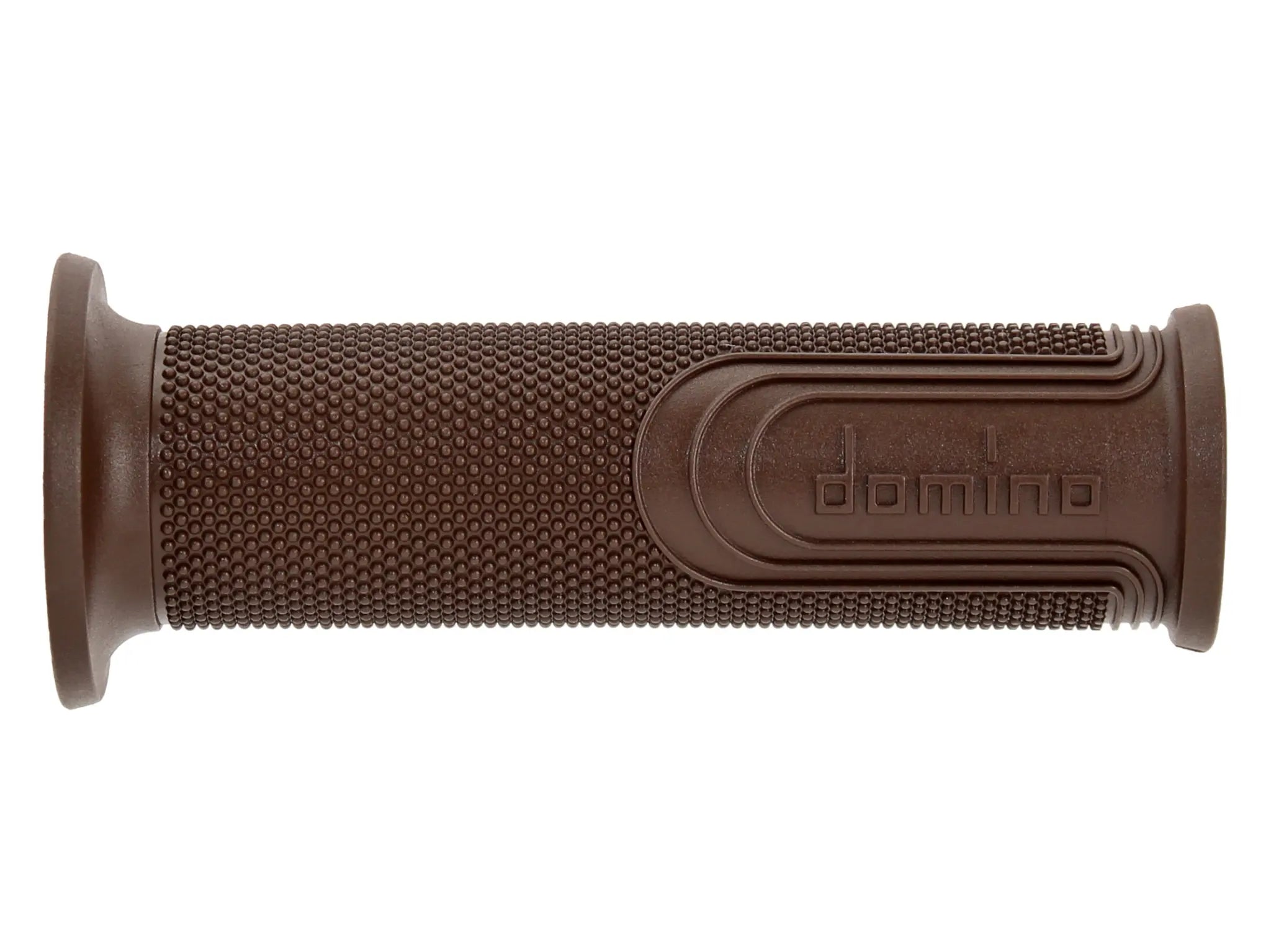 Domino Handlebar Grips - Brown Rubber