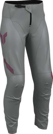 Thor Women's Ridemode Menace Racewear Pants - Gray/Purple