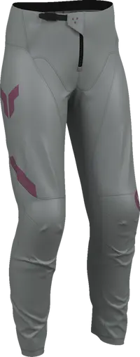 Thor Women's Ridemode Menace Racewear Pants - Gray/Purple