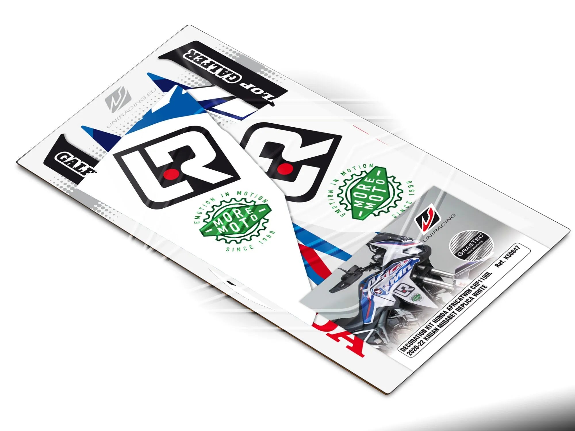 Uniracing Complete Decal Kit For Honda Motorcycles