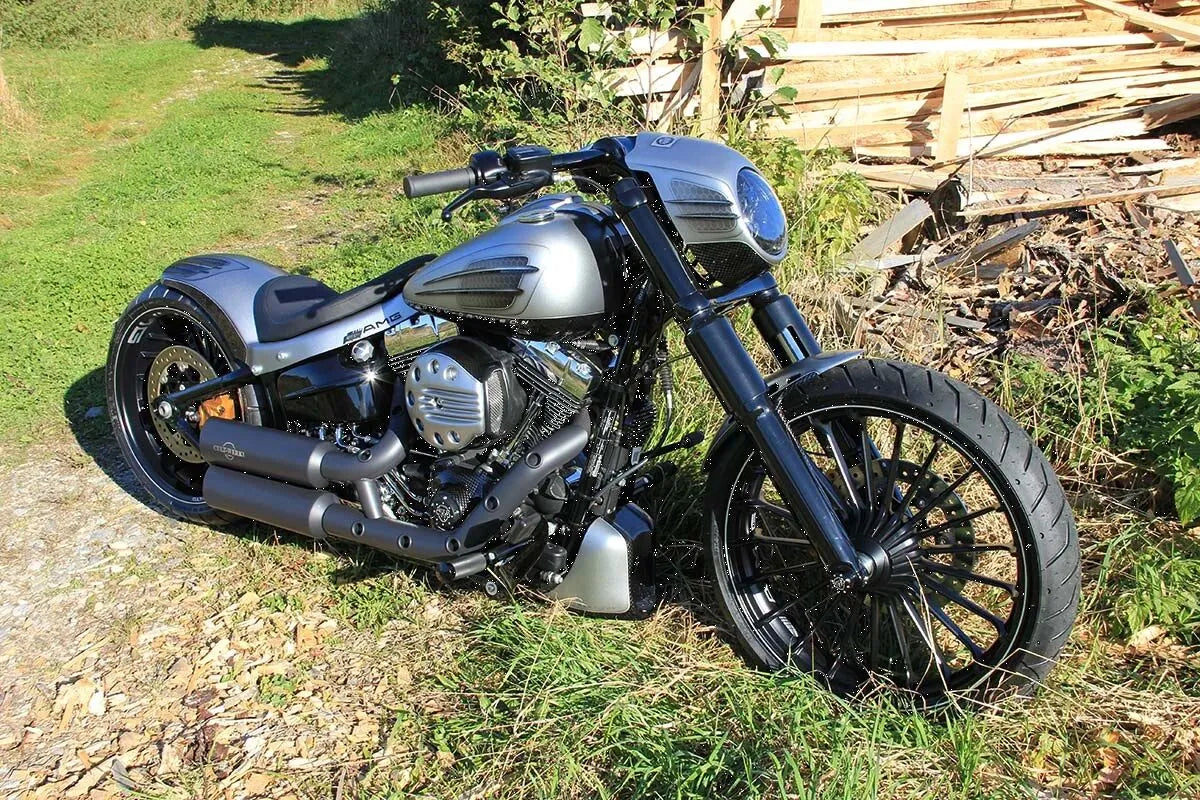 Cult Werk Fork Covers In Black Aluminum