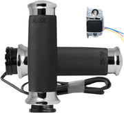 Avon Grips Heated Grips 1-inch Black/chrome