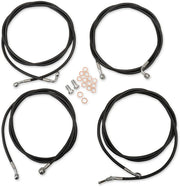 LA CHOPPERS Standard Vinyl Handlebar Cable Kit