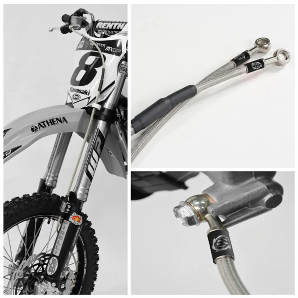 Moto-master Forreste bremseslange