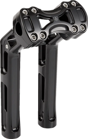 Arlen Ness Wayback Risers 10" Black for Harley '24+ Bagger Models