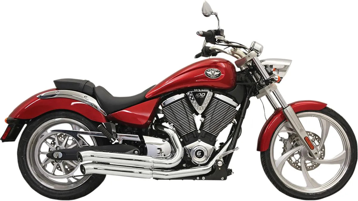 Bassani Xhaust Pro-street Udstødning - Krom