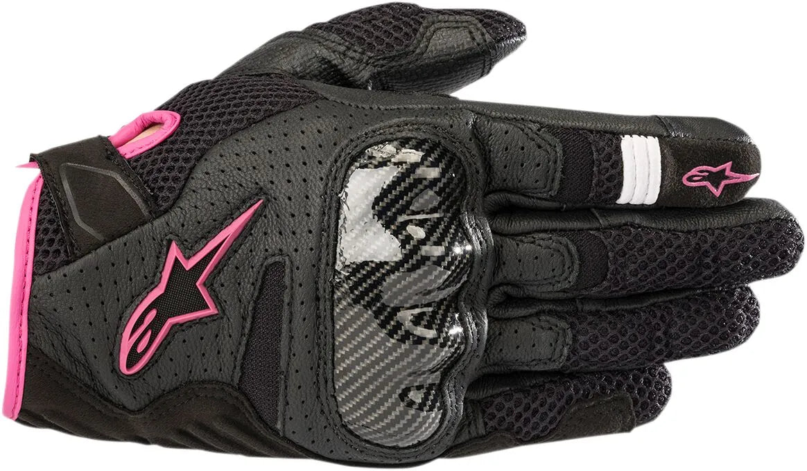 Alpinestars Stella Smx-1 Air V2 Women's Gloves - Black/Fuchsia