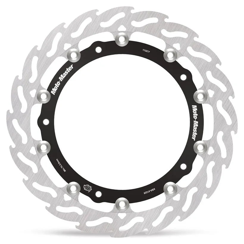 Moto-master Flame Series Flydende Bremseklods 310mm - Foran