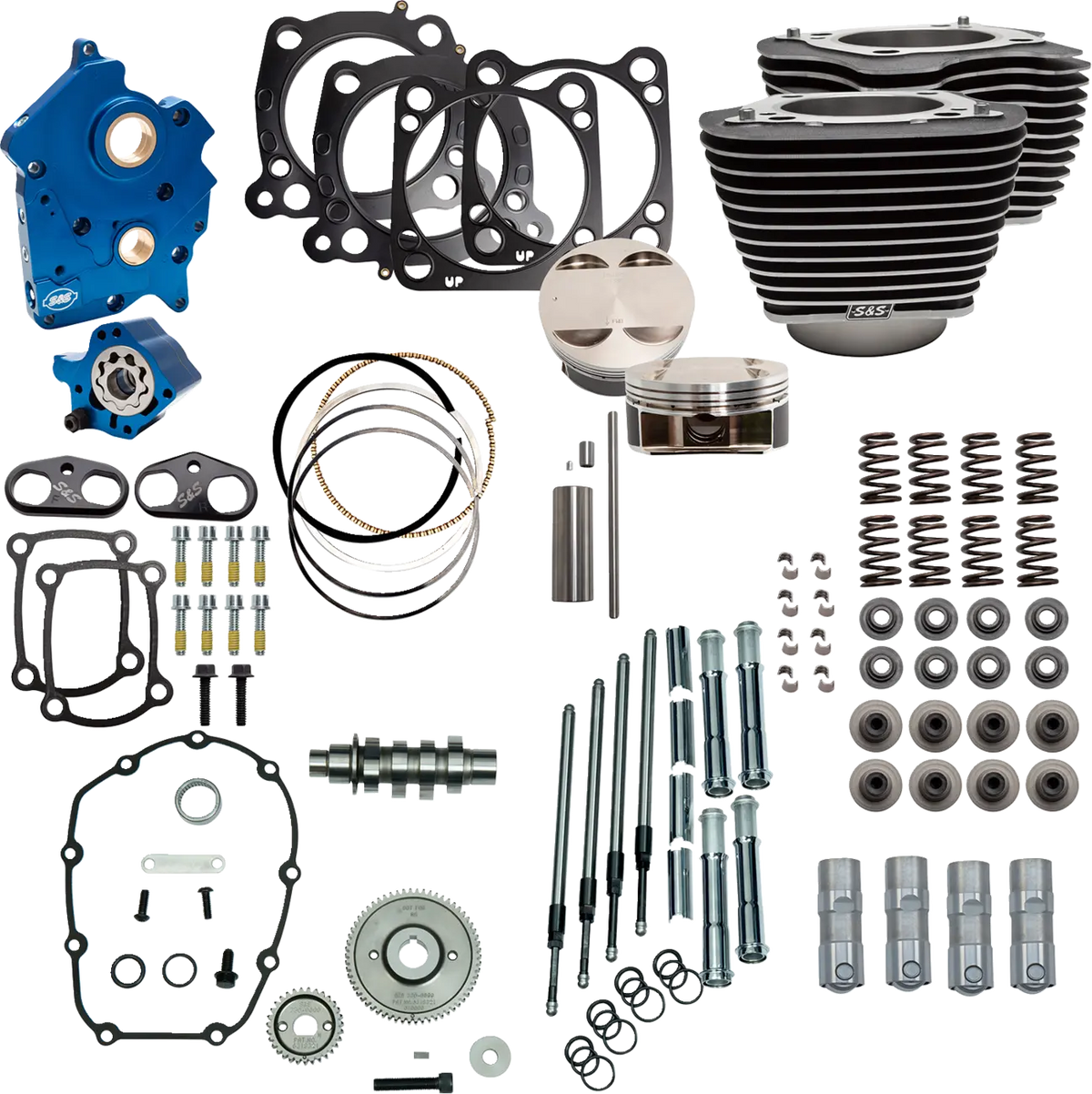 S&S Cycle 124" Power Package Big Bore Kit for VVT Models
