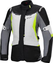 Alpinestars Stella St-1 Waterproof Jacket - Black/Gray/Fluorescent Yellow