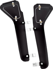 Show Chrome Upper Wind Deflectors