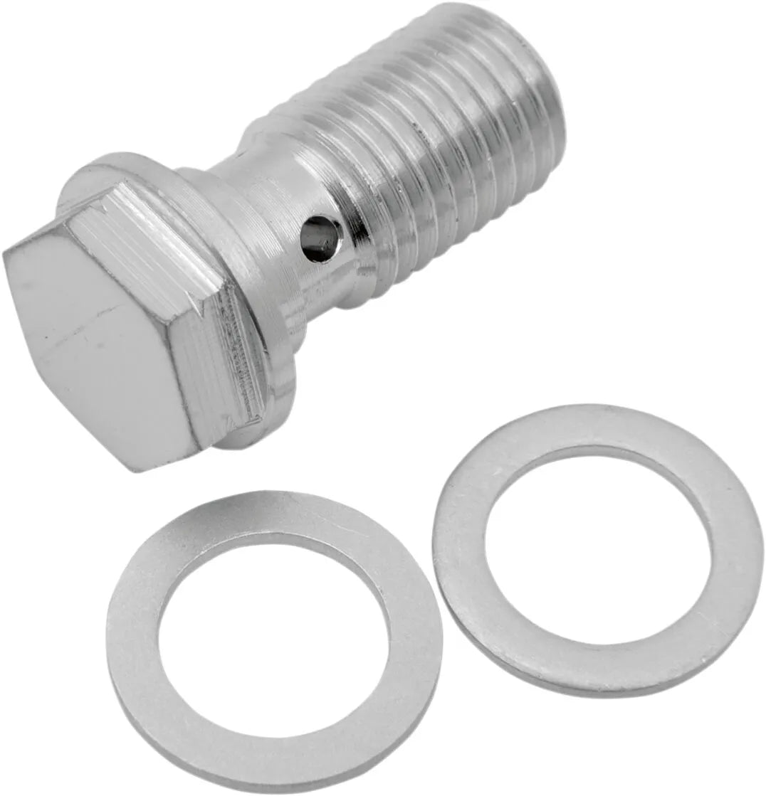 Drag Specialties Universal Krom Stål Banjo Bolt