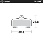 Moto-Master Organic Brake Pad Kit