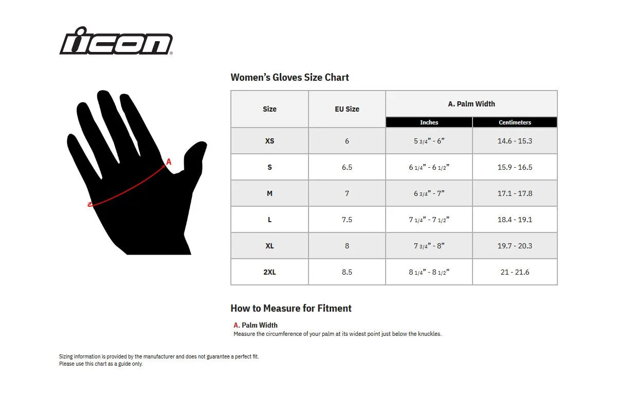 Icon Women's Superduty3™ Gloves - Black/Tan