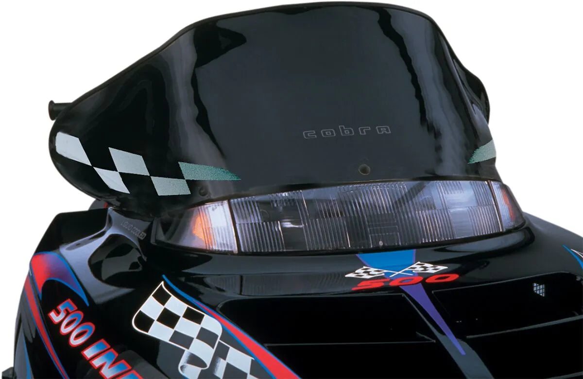 Powermadd Cobra Windshield - 12" Black