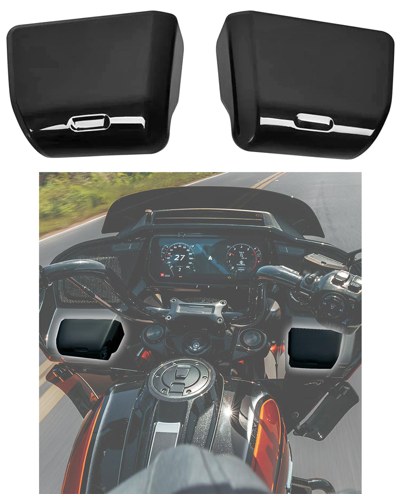 Zodiac Road Glide "sharknose" Fairing Parts 2023 to Present – Windshield