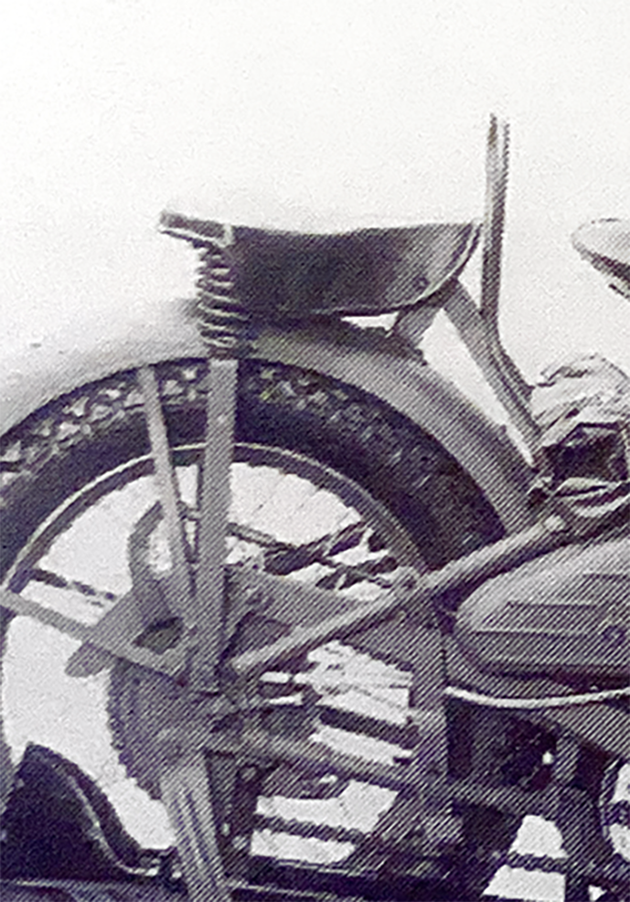 Alex Vintage Parts Replica Wlc 1942 Tandem Seat Kit