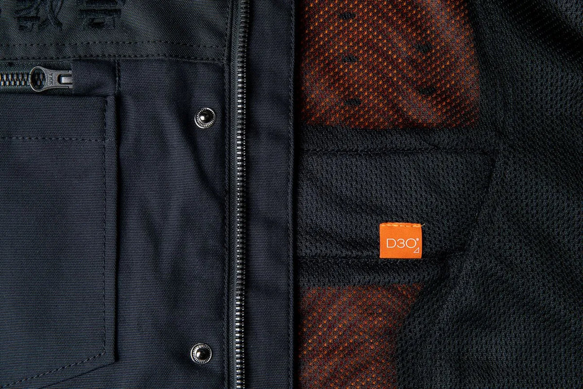 Icon Upstate National Canvas Jacket Black