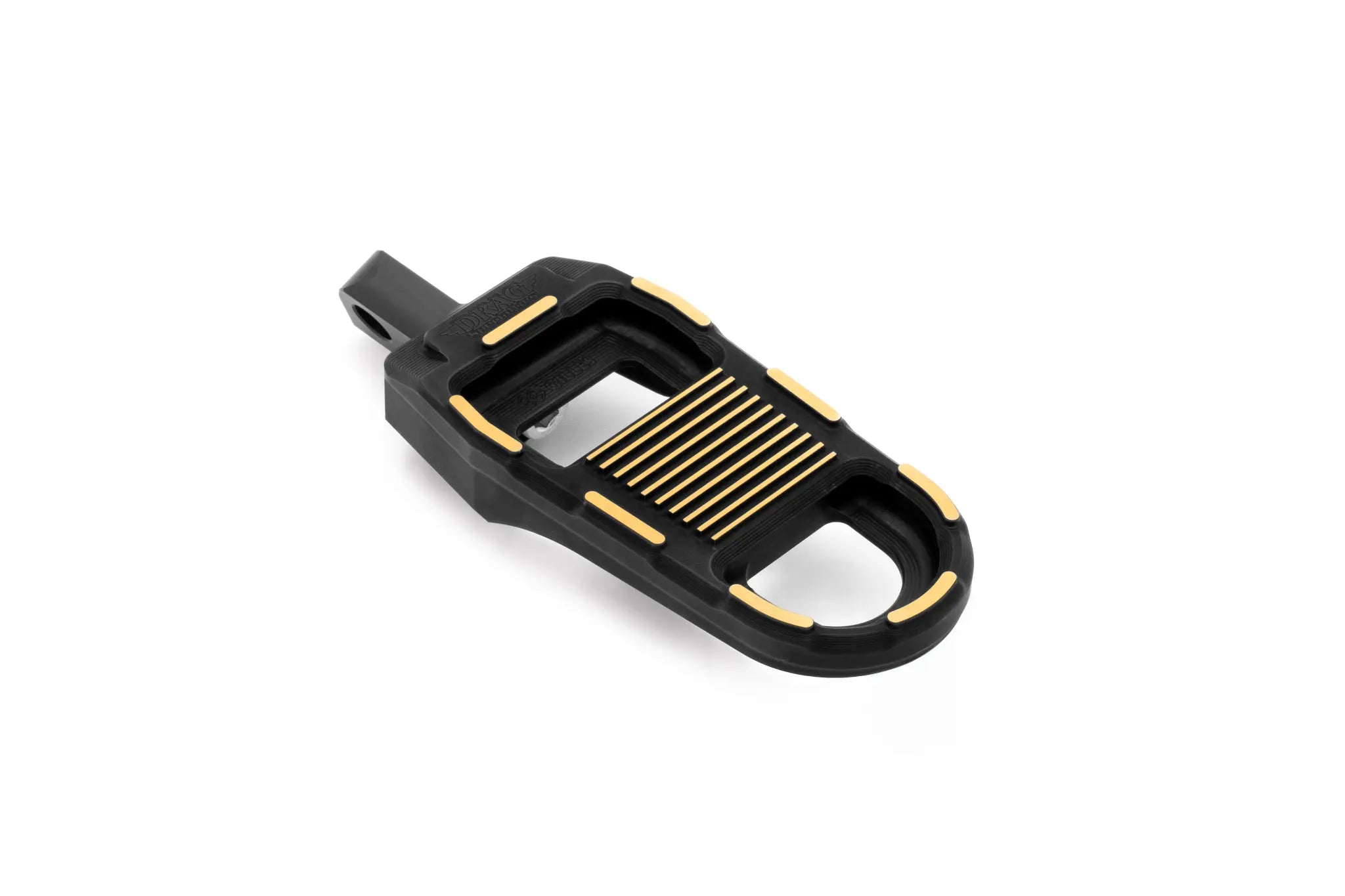 Drag Specialties Adjustable Footpegs - Black/gold