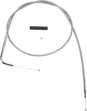 DRAG SPECIALTIES Stainless Braided Throttle Cable