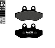 Galfer Organic Brake Pad Set For Motorcycles