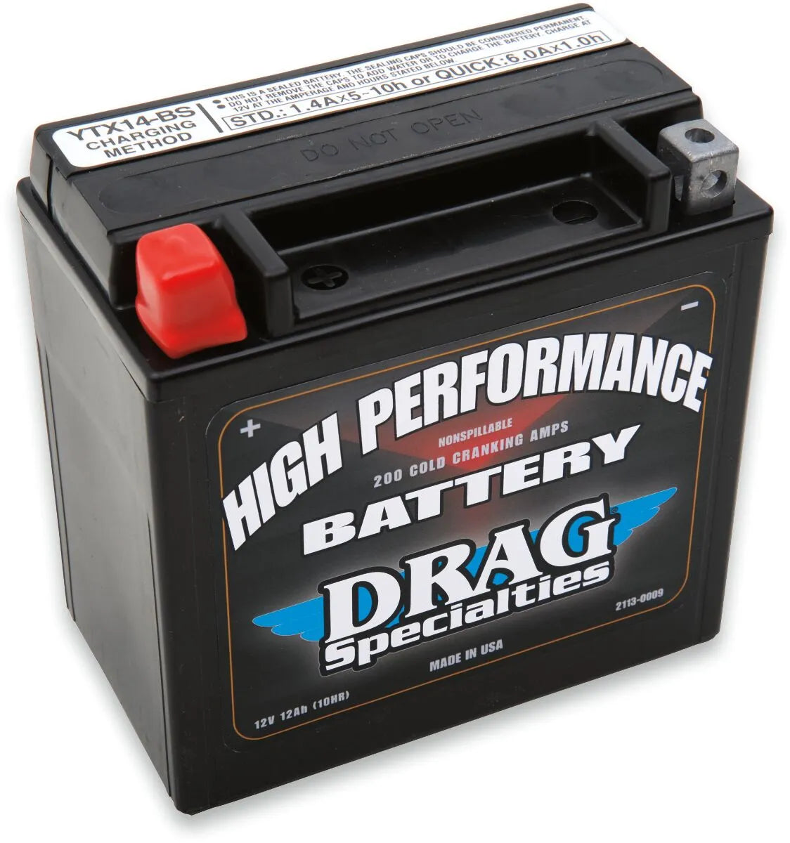 Drag Specialties Europe Only Battery 12v 18ah