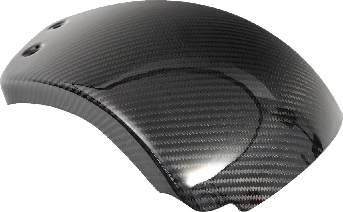 Slyfox Gloss Carbon Fiber Side Covers for Softail