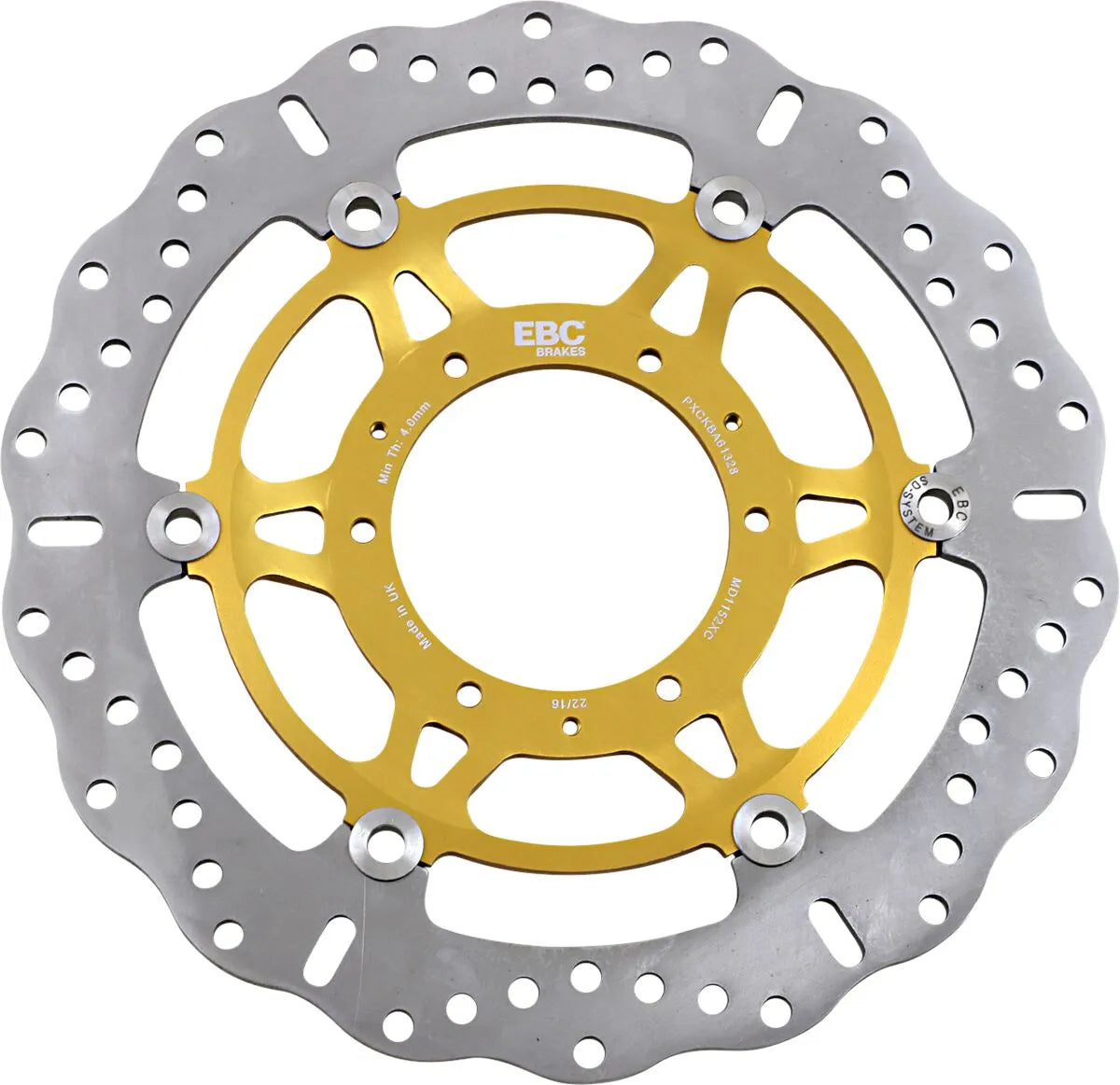Ebc Pro-lite Xc Contour Brake Rotor - 310mm - Front