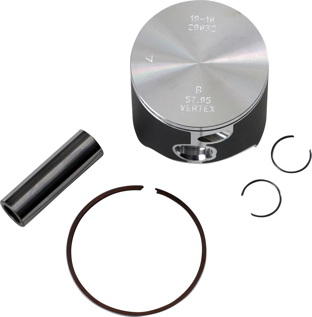 Vertex Cast Race Piston Kit for 2-Stroke 144cc