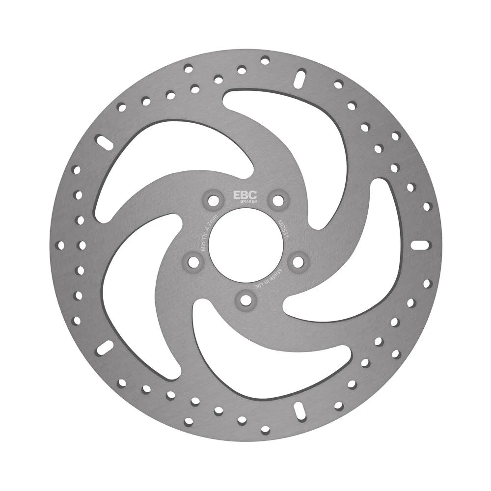 Ebc Rund Fast Bremse Rotor Til Motorcykler - Foran