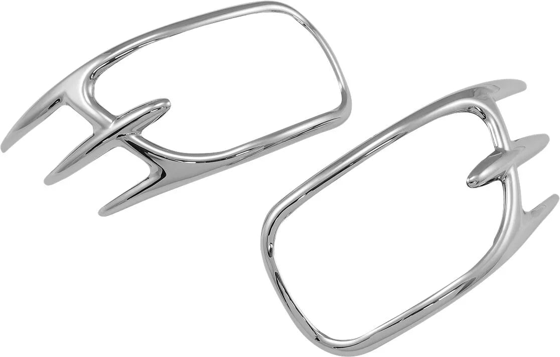 Show Chrome Mirror Back Accent Grilles