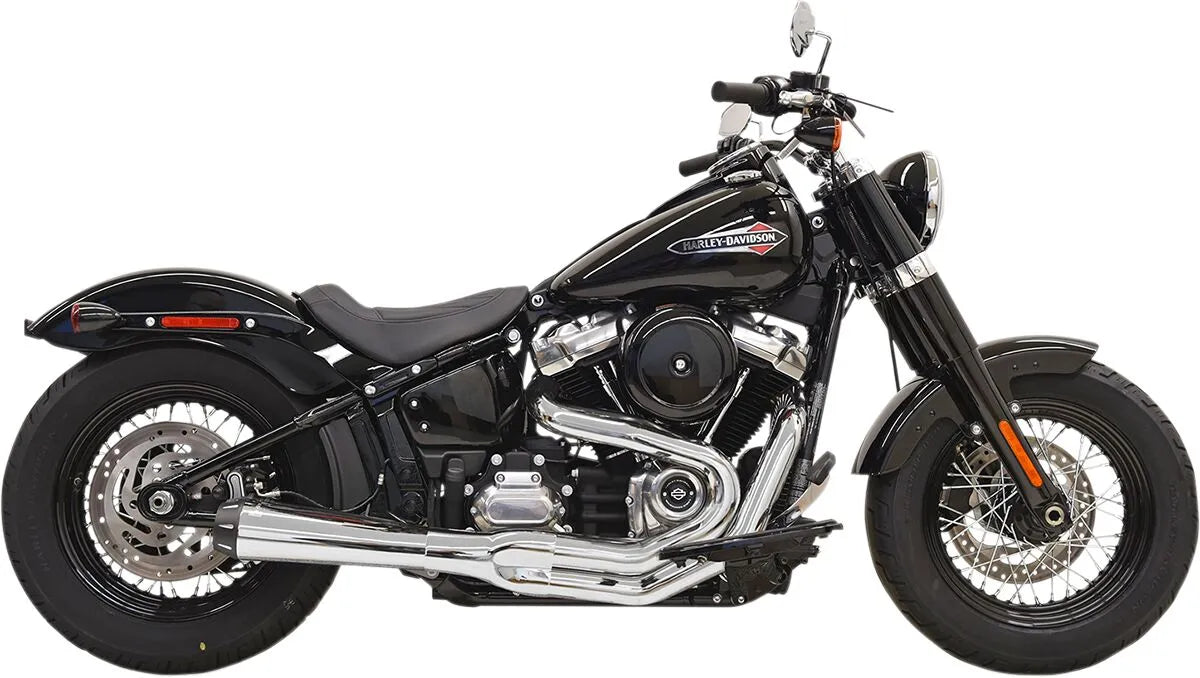 Bassani Xhaust 2-i-1 Road Rage Udstødning - Krom