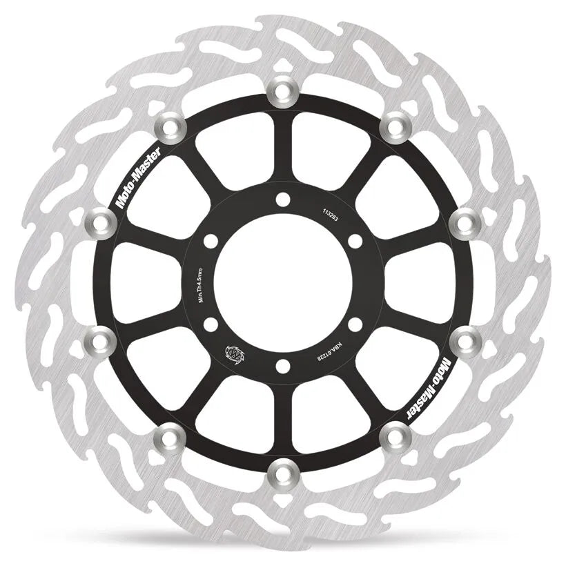 Moto-master Flame Series Flydende Bremse Rotor - Foran