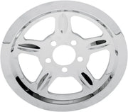 Chrome Outer Rear Pulley Insert