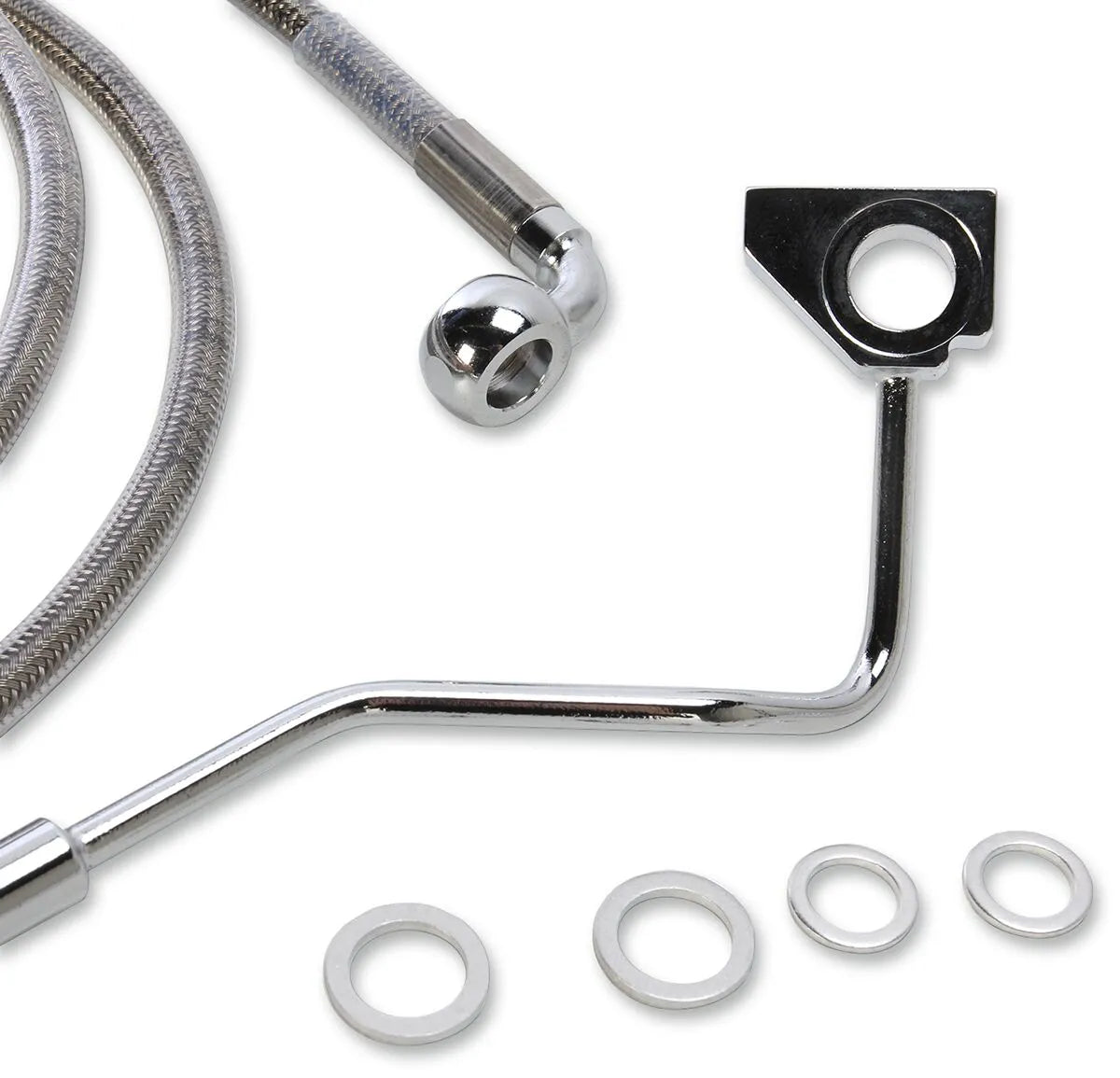 Drag Specialties Forlænget Bremse Slange Kit Til Abs Modeller