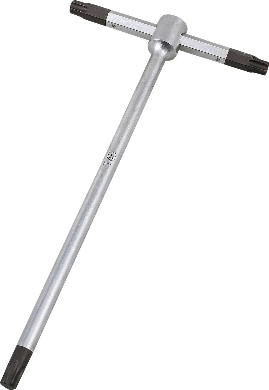 Bikeservice T-Handle Torx Wrench T45 Silver 180mm