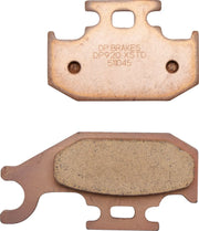 Dp Brakes Sintered Metal Brake Pads For Atv/utv - Front & Rear