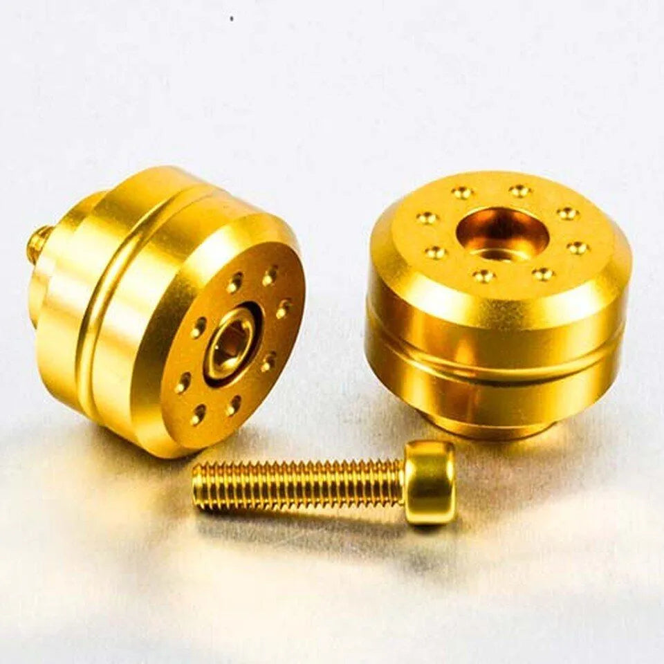 Pro Bolt Aluminium Bar Ends - Gold