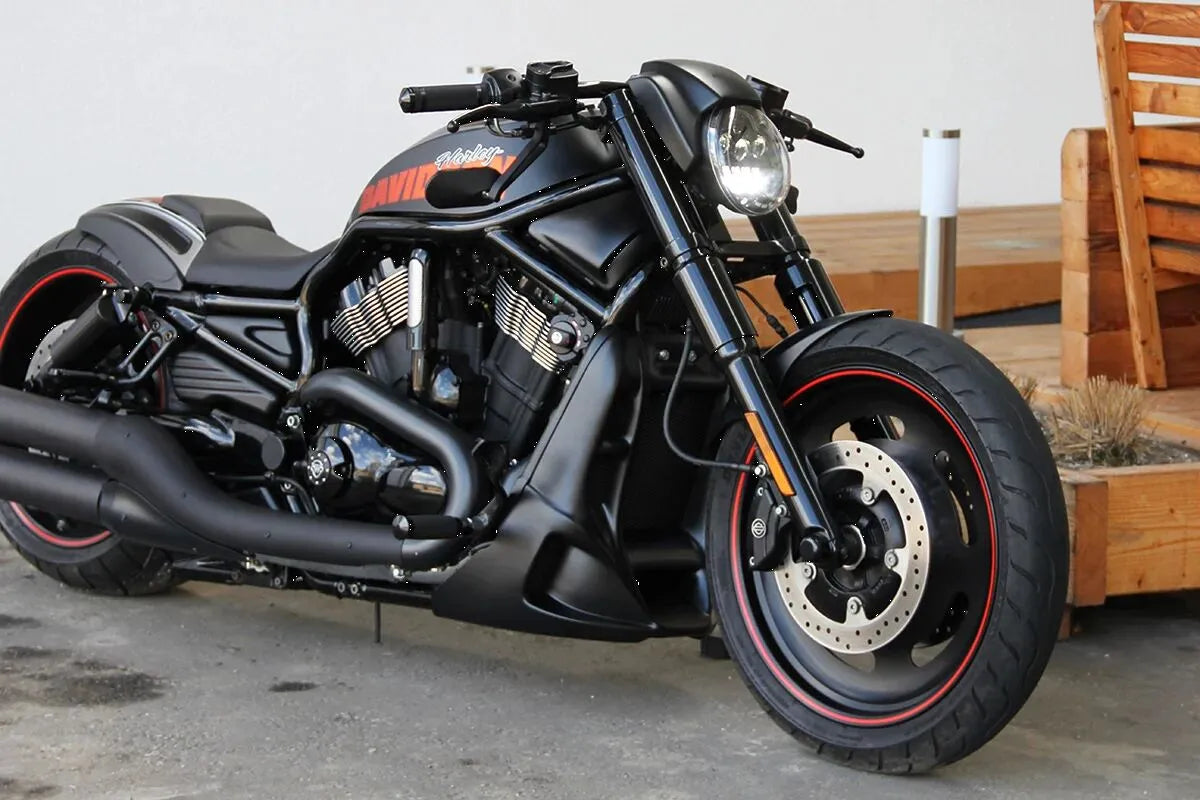 Cult Werk Fork Covers - Gloss Black Aluminum