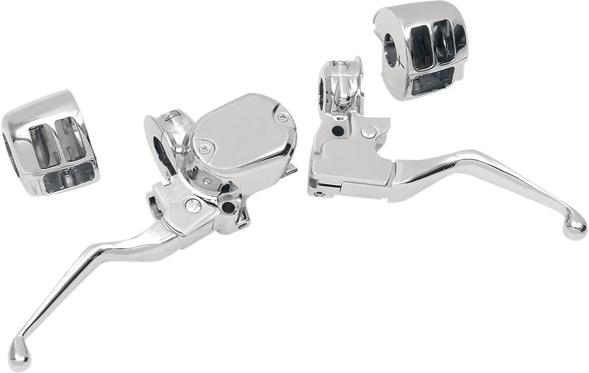 Drag Specialties Handlebar Control Kit - Chrome