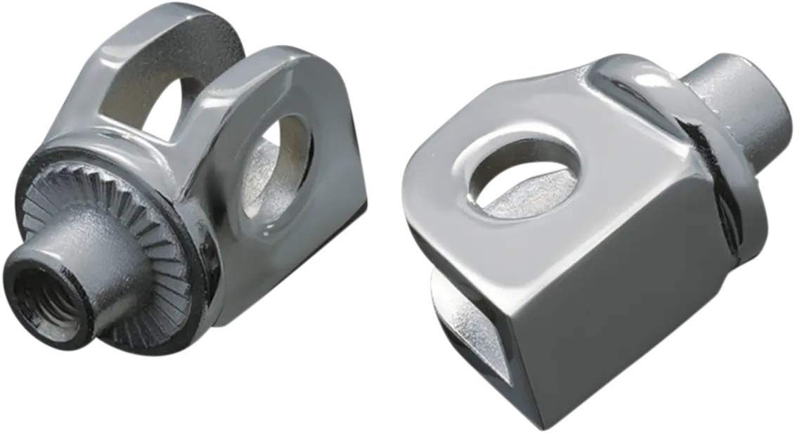 Kuryakyn Splined Adapter Mounts - Kawasaki Foot Pegs