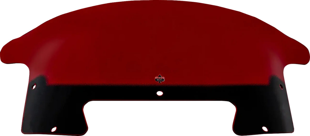 Klock Werks Kolor Flare Windshield 9" Red for Chieftain Powerplus