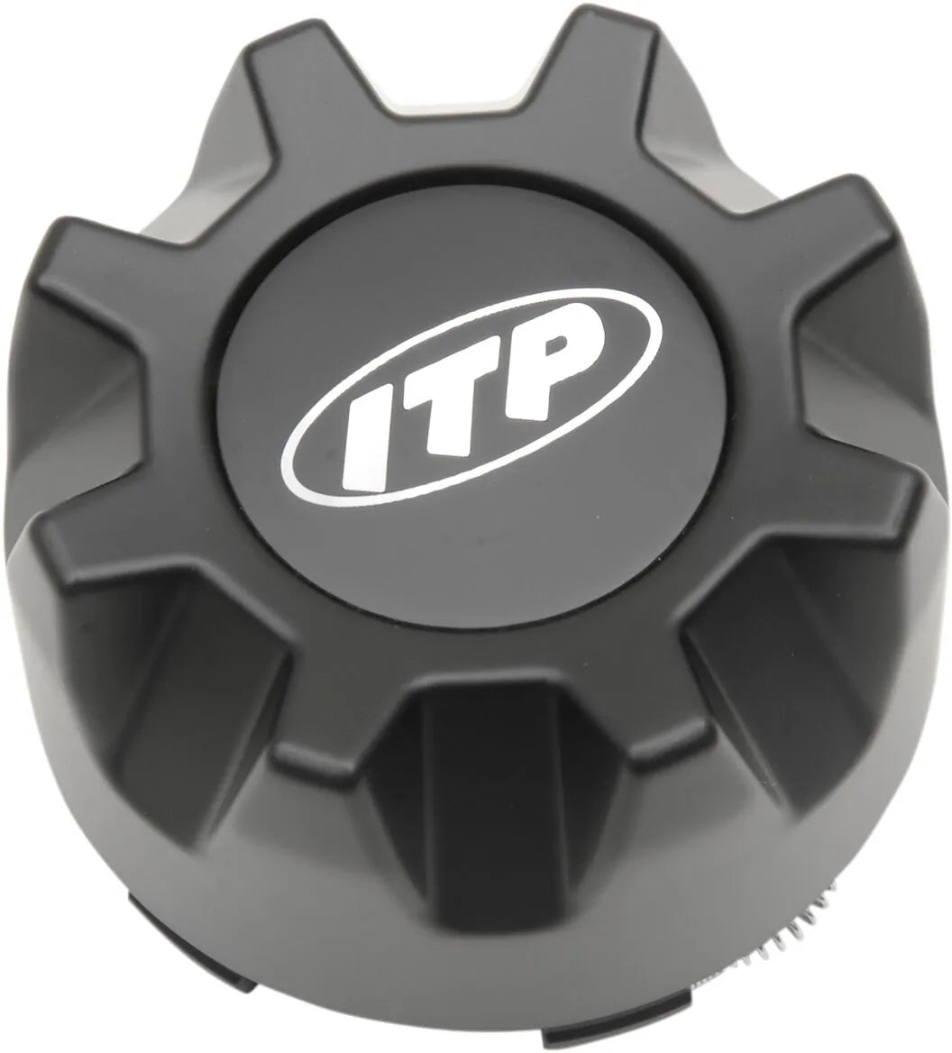 ITP Hurricane Wheel Center Cap Black Gloss for Suzuki Yamaha