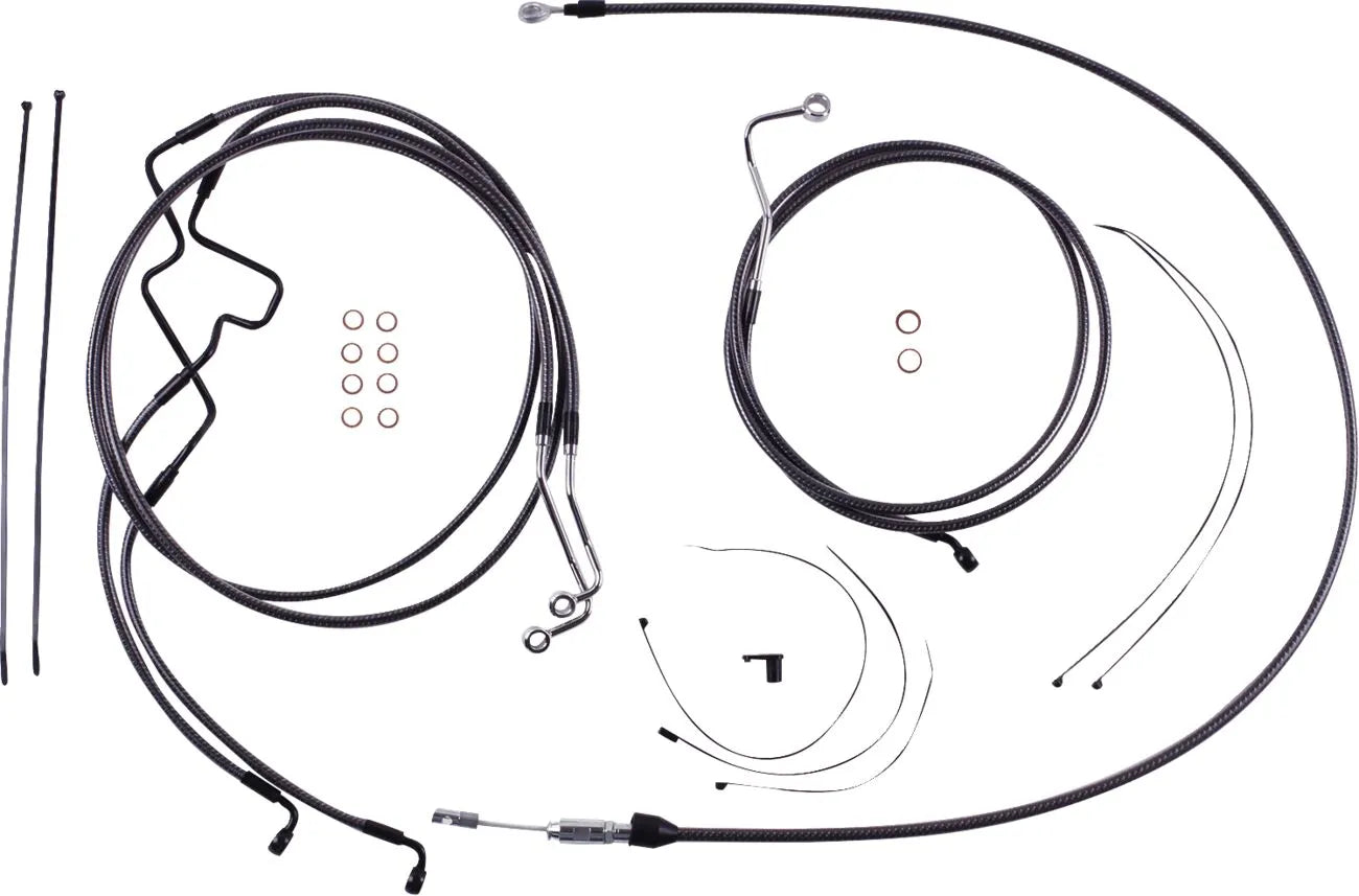MAGNUM SHIELDING KARBONFIBR Ape Hanger Handlebar Installation Kit