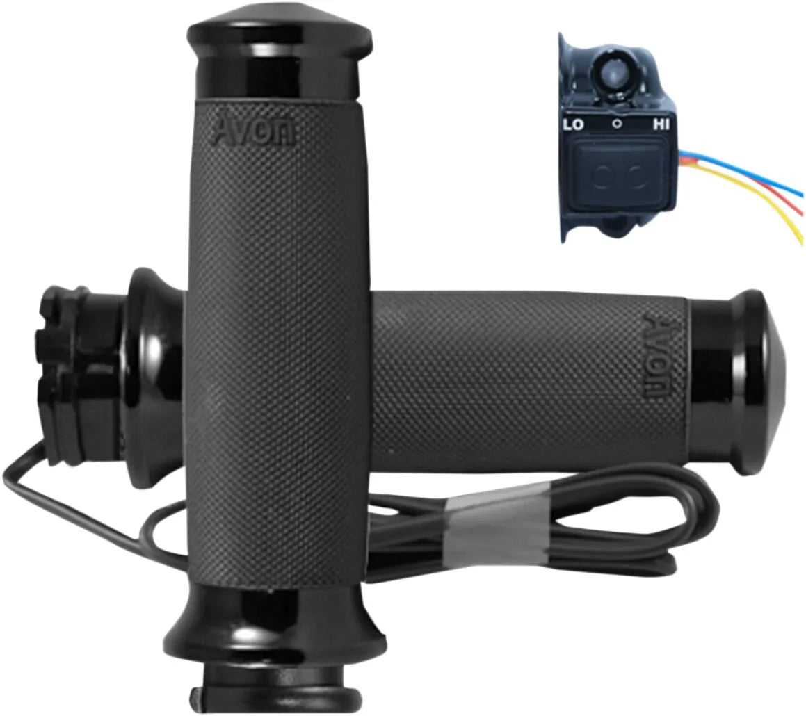 Avon Grips Heated Grips 1-inch Black