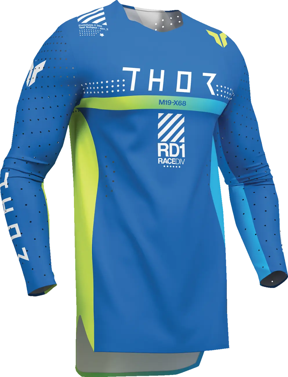 Thor Youth Sportmode Synth Jersey - Blue/Yellow/White