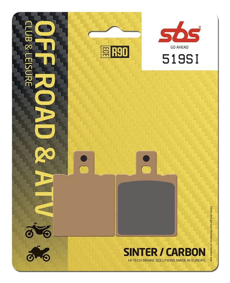 Sbs Si Offroad Sintrede Bremseklodser - For & Bag