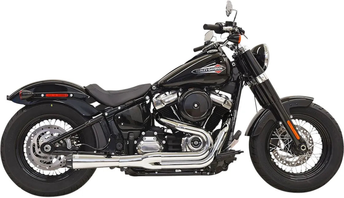 Bassani Xhaust 2-into-1 Road Rage Udstødning Krom