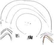BURLY BRAND Stainless Braided Cable/Brake Line Kit for Ape
